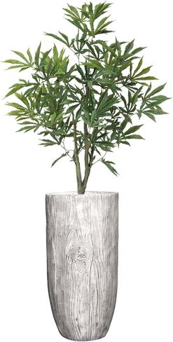 36" Fake Weed Plant in Rope Basket | Fun Home Decorations | College Decorations | Cannabis Décor in Saudi Arabia