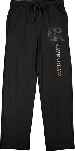 Harry Potter Ravenclaw Eagle Men's Black Drawstring Sleep Pajama Pants in Saudi Arabia