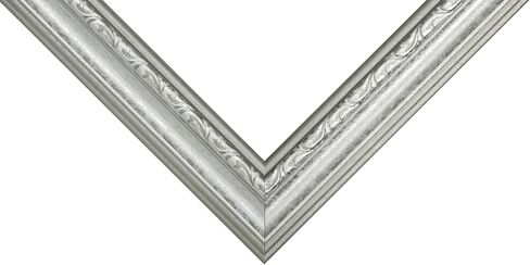 Frame USA 24x36 Picture Frame, Silver Ornate, American Value Series, Wall Hanging Frame with High Clarity Plexiglass in Saudi Arabia