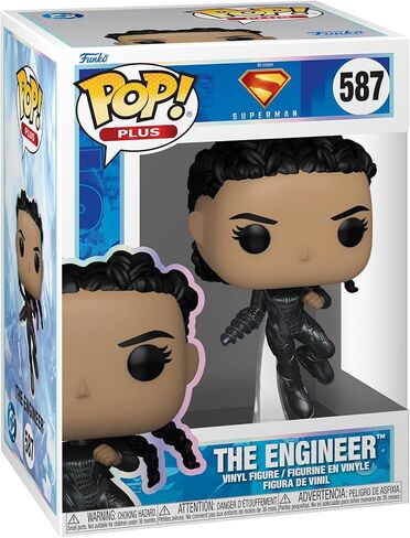 Funko Pop! Plus: Superman 2025 - The Engineer - Collectable Vinyl Figure - Gift Idea - Official Merchandise - Toys for Kids & Adults - Movies Fans - Model Figure for Collectors in Saudi Arabia