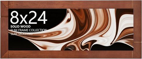إطار صورة FOLANCRA A2، إطار مقاس 16.5 × 23.5، إطار ملصق كبير، إطار ملصق معرض من خشب الساج للصور/الأعمال الفنية/الملصقات in Kuwait