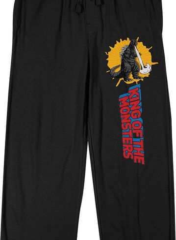 Godzilla King of The Monsters Men's Black Sleep Pants in Saudi Arabia