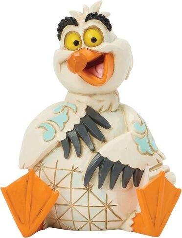 Enesco Disney Traditions من Jim Shore The Little Mermaid Scuttle The Seagull Miniature Figurine، 3.15 بوصة، متعدد الألوان in Kuwait