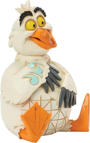 Enesco Disney Traditions من Jim Shore The Little Mermaid Scuttle The Seagull Miniature Figurine، 3.15 بوصة، متعدد الألوان in Kuwait