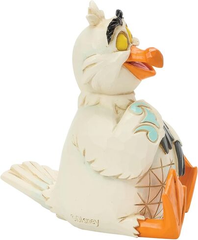 Enesco Disney Traditions من Jim Shore The Little Mermaid Scuttle The Seagull Miniature Figurine، 3.15 بوصة، متعدد الألوان in Kuwait