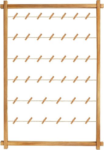 Collage Picture Frame,Photo Display Board with Clips,Hanging Pictures Frames Photos Wall Decor for Wedding Graduation Party Birthday Greeting Letter Postcards Christmas Cards Holder Organizer,39 inch in Saudi Arabia