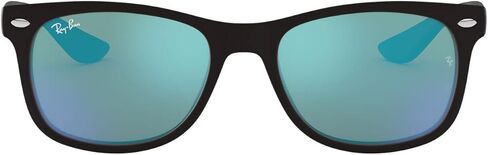 Ray-Ban RJ9052S NEW Wayfarer Square Seprases ، Rubber Dark Dark/Blue ، 47 mm in Kuwait