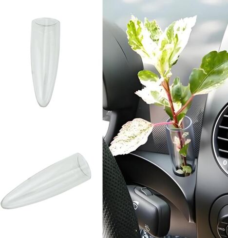 Car Transparent Clear Bud Flower Vase for VW New Beetle 1998 1999 2000 2001 2002 2003 2004 2005 2006 2007 2008 2009 2010 1C08584616TP in Saudi Arabia
