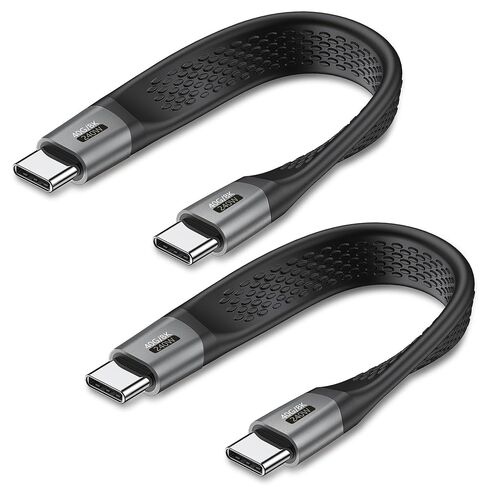 USB Flat Charging Cable (3, C-C 40/240W/3, 13CM) in Kuwait
