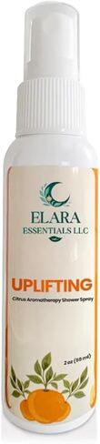 Elara Essentials LLC رذاذ الدش العطري المنعش - رذاذ الحمضيات المنشط بزيوت الحمضيات العضوية - دش منعش ورذاذ الغرفة لتعزيز المزاج والطاقة الصباحية - 2 أونصة in Saudi Arabia