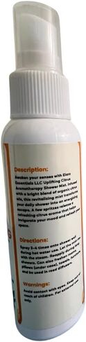 Elara Essentials LLC رذاذ الدش العطري المنعش - رذاذ الحمضيات المنشط بزيوت الحمضيات العضوية - دش منعش ورذاذ الغرفة لتعزيز المزاج والطاقة الصباحية - 2 أونصة in Saudi Arabia