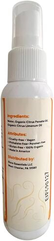 Elara Essentials LLC رذاذ الدش العطري المنعش - رذاذ الحمضيات المنشط بزيوت الحمضيات العضوية - دش منعش ورذاذ الغرفة لتعزيز المزاج والطاقة الصباحية - 2 أونصة in Saudi Arabia