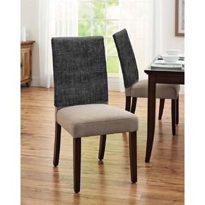 Vintage Dark Red Chair Back Covers Set of 4, Dining Back Chair Cover Removable Farmhouse Back Slipcovers, Retro Solid Color Linen Texture Kitchen Chair Protector for Wedding Party Housewarming in Kuwait