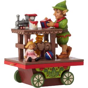 Enesco Jim Shore Heartwood Creek Annuam Train Car Elf with Toys Figurine, 5.125 Inch, Multicolor in Saudi Arabia
