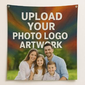 Exposmart Custom Tapestry | Ships Next Day, Made In USA | Personalized Polyester Wall Hanging With Your Image, Logo, Or Design – Wrinkle-Resistant, Machine Washable (80x60) in Kuwait