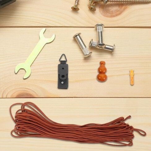 ORFOFE Window Curtain Lift Cord Replacement Kit Roller Shade Cord Repair Set for Blinds with Complete Installation Hardware Compact Size 2.76X1.18X0.98 Inches for Home Window Treatment in Saudi Arabia