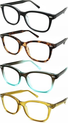 EDGEIWEAR نظارات قراءة عصرية ذات حافة قرون للنساء والقراء للرجال 540961TT/+ in Kuwait