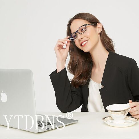 نظارات القراءة YTDNS للنساء، 4 عبوات من قارئات الموضة للنساء والرجال نظارات عيون بمفصلات ربيعية، نظارات قراءة بالضوء الأزرق in Kuwait