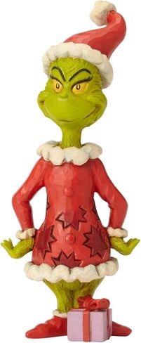 Enesco Dr. Seuss The Grinch by Jim Shore Hands on HIPS Figurine, 6.3" in Saudi Arabia