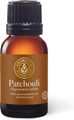 Aromatics International Premium Organic Patchouli Essential Oil 5ml | 100% Pure Essential Oil for Diffusion, Aromatherapy & Wellness Use in Saudi Arabia