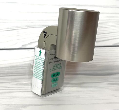 Bath and Body Works Silver Metallic Wallflowers Plug-in Scent Control in Saudi Arabia