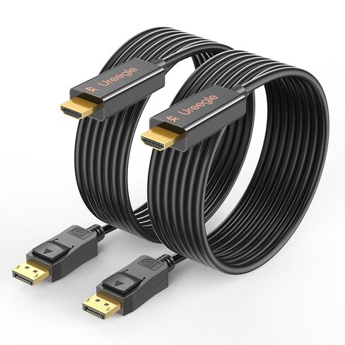 Ultra Thin HDMI Cables, 4K HDMI to HDMI Cable 3.3FT/1M 2 Pack, High-Speed 18Gbps HDMI Cable for Monitor 4K@60Hz Supports All HDMI Devices in Saudi Arabia