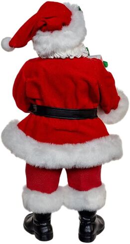 كورت أدلر 10.5 بوصة Fabriché™ Santa مع علبة من الكعك in Saudi Arabia