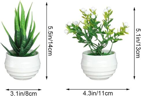 Decoration Home Garden Decor Green Plant Fake Flowers Office Table Potted Ornaments Simulated Tree Pot Plants Artificial Aloe Plants Bonsai(A) in Saudi Arabia
