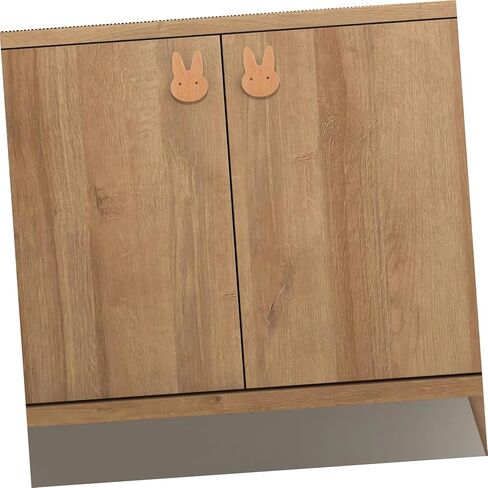 Garneck Shaped Drawer Knob Cute Bunny Cabinet Door Handle for Dressers Easy to Install Solid Knob for Rooms in Saudi Arabia