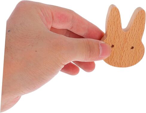 Garneck Shaped Drawer Knob Cute Bunny Cabinet Door Handle for Dressers Easy to Install Solid Knob for Rooms in Saudi Arabia