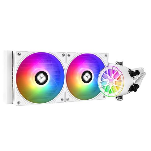 Thermalright Aqua Elite 240 V6 ARGB Black AIO CPU Cooler, ARGB PWM Cooler Fans with 2000RPM, for Intel Lga1150/1151/1155/1156/1200/2011/1700/1851, AMD: AM4/AM5, Case 240mm AIO Radiator in Saudi Arabia