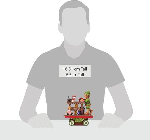Enesco Jim Shore Heartwood Creek Annuam Train Car Elf with Toys Figurine, 5.125 Inch, Multicolor in Saudi Arabia