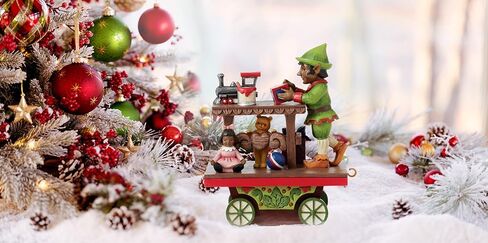 Enesco Jim Shore Heartwood Creek Annuam Train Car Elf with Toys Figurine, 5.125 Inch, Multicolor in Saudi Arabia
