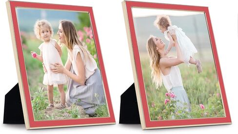 إطار صورة لسطح الطاولة من Sheffield Home - إطار عرض مزخرف بالمينا الحديدي للمنزل أو المكتب، مقاس 5 × 7 بوصة، أبيض in Saudi Arabia