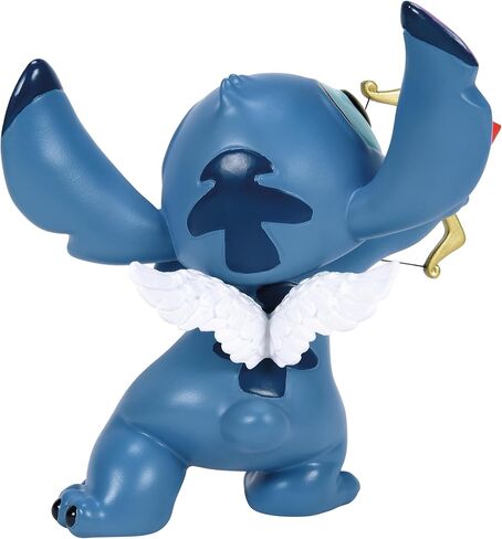 Enesco Disney Showcase Lilo and Stitch Valentine's Day Cupid Figurine, 5 Inch, Multicolor in Saudi Arabia
