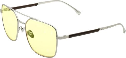 GUNNAR Gaming Glasses - Witcher White Wolf Steel Umber Amber Lens - Blue Light Blocking Relieve Dry Eye in Saudi Arabia