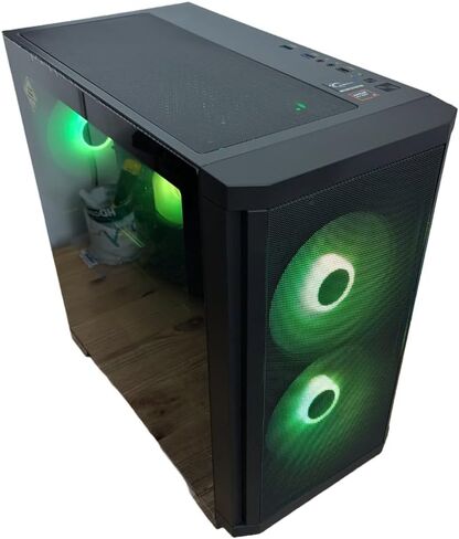 Centaurus Druid 2.7 Gaming PC, AMD Ryzen 7 8700G 8-Core 5.1GHz, 32GB DDR5 RAM, Radeon 760M, 1TB NVMe SSD, Windows 11 PRO, WiFi, RGB LEDs. Custom Desktop for Gamers and Professionals. (Ryzen 7 8700G) in Saudi Arabia