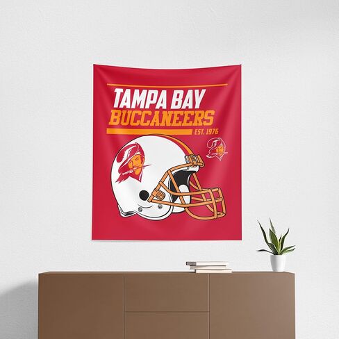 NORTHWEST NFL Tampa Bay Buccaneers Wall Hanging Tapestry, 34" x 40", Premium in Saudi Arabia