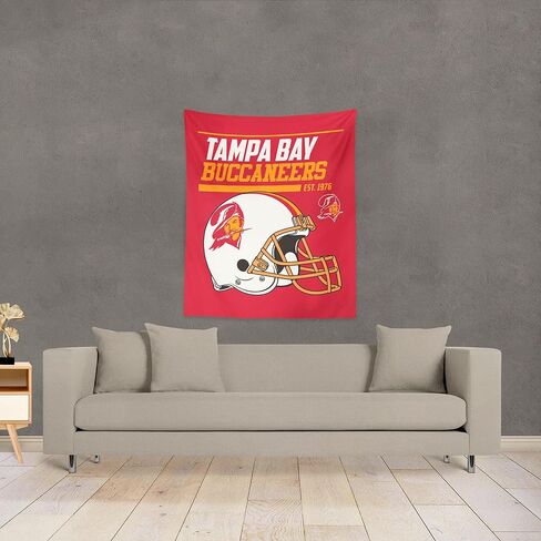 NORTHWEST NFL Tampa Bay Buccaneers Wall Hanging Tapestry, 34" x 40", Premium in Saudi Arabia