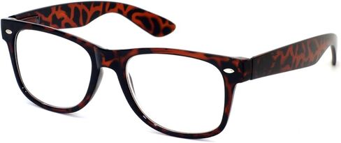 Calabria R7958 Retro Specs Designer Reading Glasses Mens Womens Trendy Classic Vintage Eyeglasses Lightweight Spring Hinged in Saudi Arabia