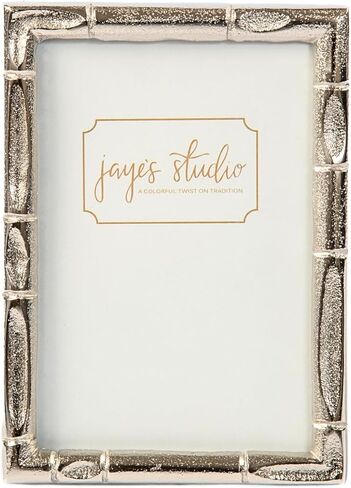 إطار صور Jaye's Studio مقاس 5 × 7 من الخيزران الذهبي، إطارات معدنية حامل حامل فريد من نوعه، صورة ذهبية مقاس 5 × 7، عرض عمودي وأفقي، ديكور بوهو فاخر من الخيزران in Saudi Arabia