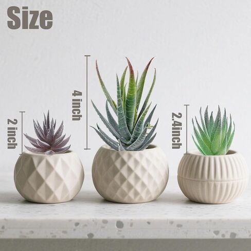 Artificial Succulent Plants, 3 Pack Small Fake Plants Faux Succulents Plant Unpotted for Home Garden Decoration DIY (A) in Saudi Arabia