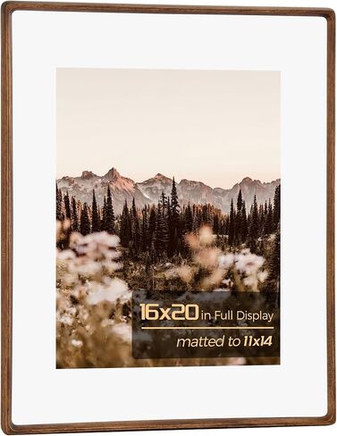 إطار صورة مقاس 5 × 7، إطار صور من الخشب الصلب مع زجاج مقسى، إطارات صور مكتبية مقاس 4 × 6 مع حصيرة أو 5 × 7 بدون حصيرة لتزيين الحائط in Kuwait