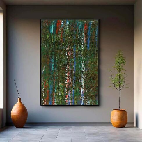 إطار معدني عائم من ARTGOW للوحات الزيتية القماشية مقاس 20 بوصة × 24 بوصة، إطار قماشي DIY مع إطارات عائمة بعمق 1.5 بوصة للمطبوعات القماشية جدار الفن/صورة/مناظر طبيعية لغرفة المعيشة وغرفة النوم وديكور المطبخ (أسود) in Saudi Arabia