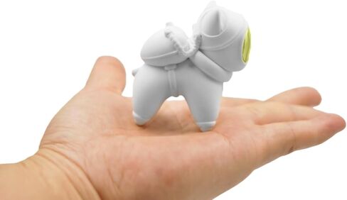 ZMLOOK Mini Space Cat Statue White 2.26X1.28X2.31 feet Astronaut Cat Statue Suitable for Desk, Living Room, Bedroom Decoration, Gift for Space cat Lovers in Saudi Arabia