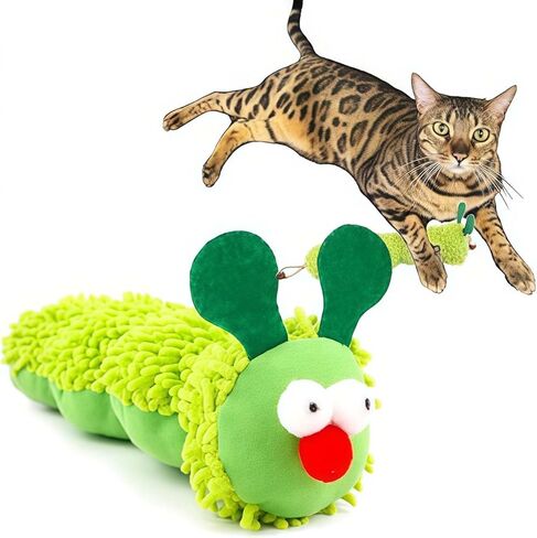 Bearded Dragon Cat Accessories Figurines,Interactive Bearded Dragon Simulation Stuffed for Cat,Rabbits,Dog and More in Saudi Arabia