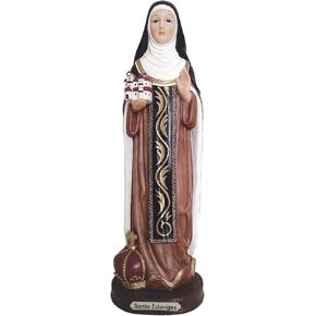 Statue Santa Eduviges Saint St Eduvigis Poland Statue Figurine Figure (12 Inch) in Kuwait