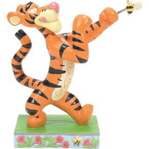 Enesco Disney Traditions by Jim Shore Winnie The Pooh Tigger Fighting a Bee Figurine, 5.5 Inch, Multicolor in Saudi Arabia