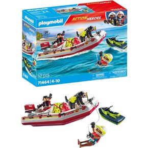 Playmobil Fireboat with Aqua Scooter in Saudi Arabia