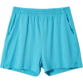 Mens Pajamas Bottoms 4 Inch Cotton Loose Lounge Sleep Shorts Comfy Breathable Sleepwear with Pockets in Saudi Arabia